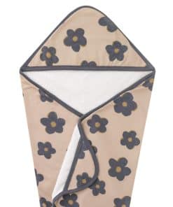 Toalla con capucha de punto premium "Gemma en Tan" por