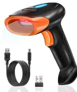 Escáner de Código de Barras Bluetooth KUIIYER, Escáner de