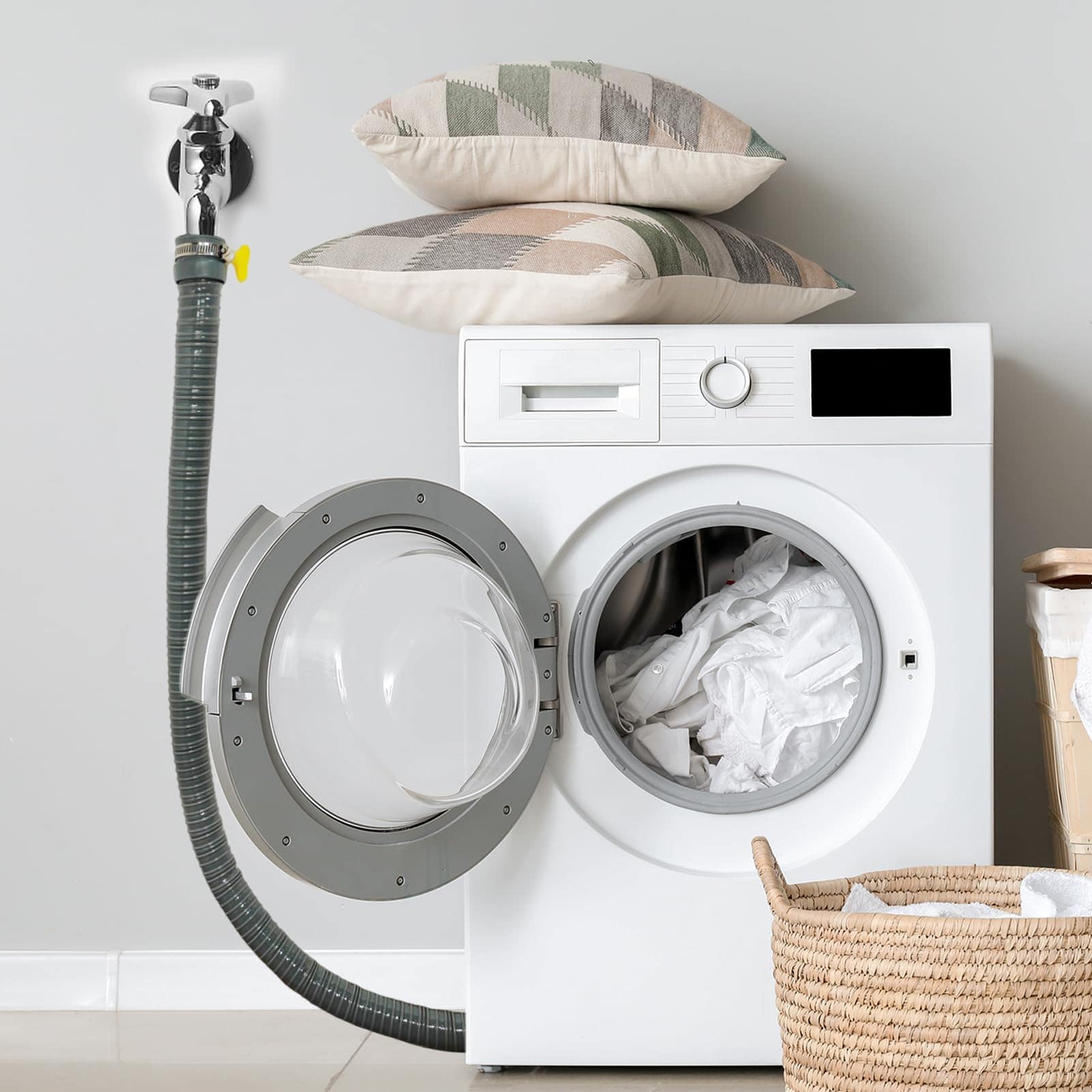 Manguera de Desagüe NANSHINE de 8 pies, Extensión Flexible - Imagen 6