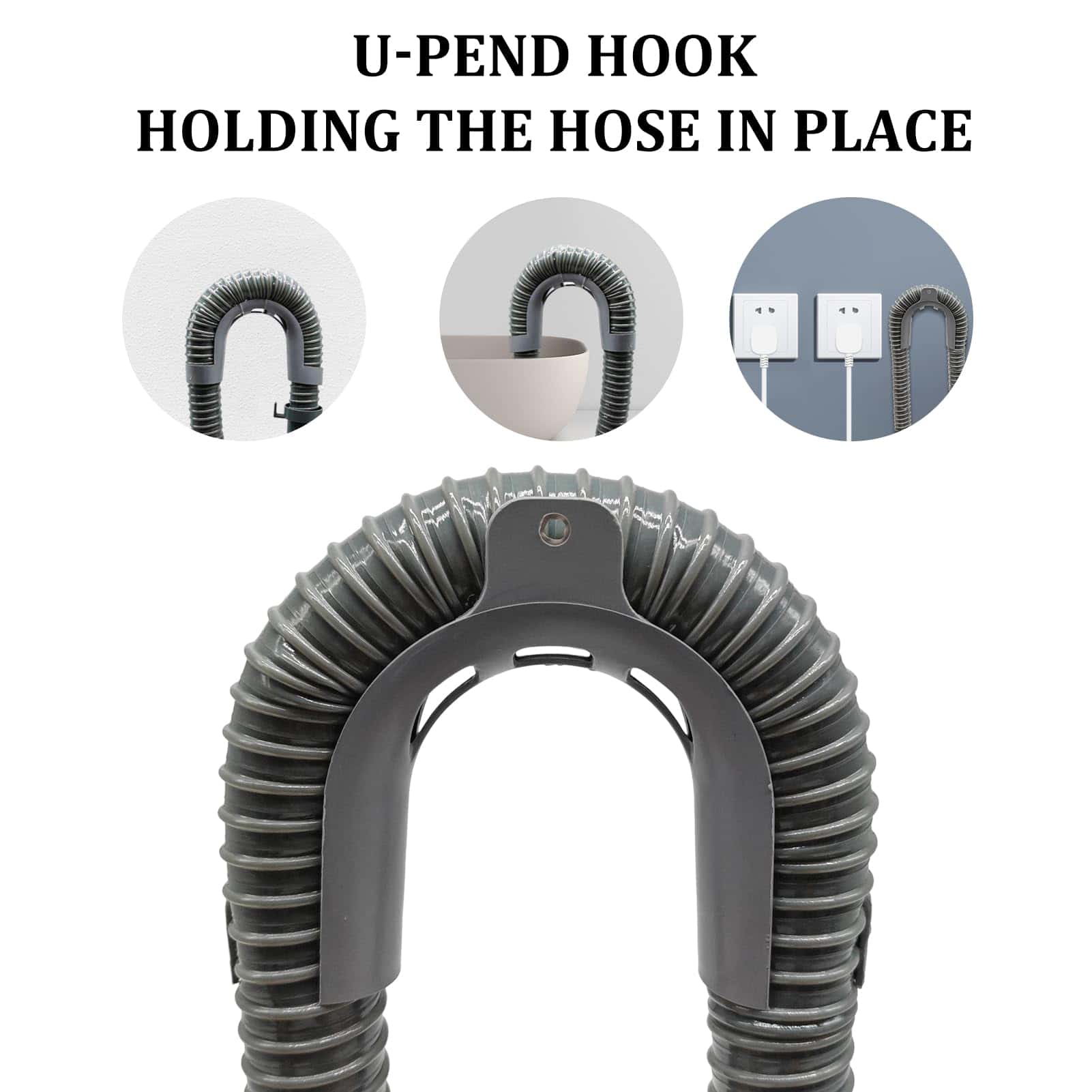 Manguera de Desagüe NANSHINE de 8 pies, Extensión Flexible - Imagen 5