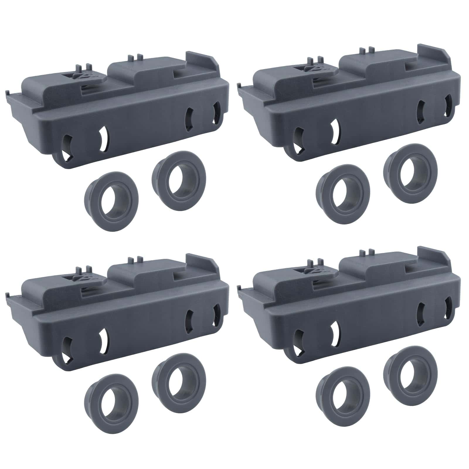 Kit de Ruedas y Portador de Repuesto para Canasta Inferior