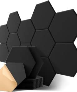 Paneles Acústicos Hexagonales, Kuchoow Paneles Absorbentes