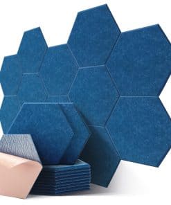Paneles Acústicos Hexagonales Kuchoow, Tratamiento de Pared