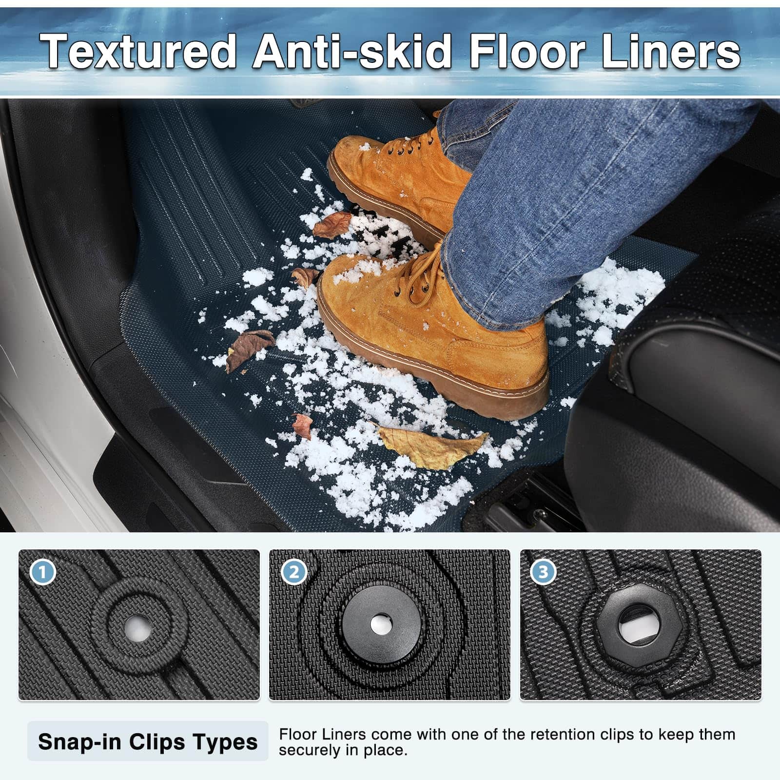 Tapetes Mixsuper compatibles con Toyota Tacoma Double Cab - Imagen 5