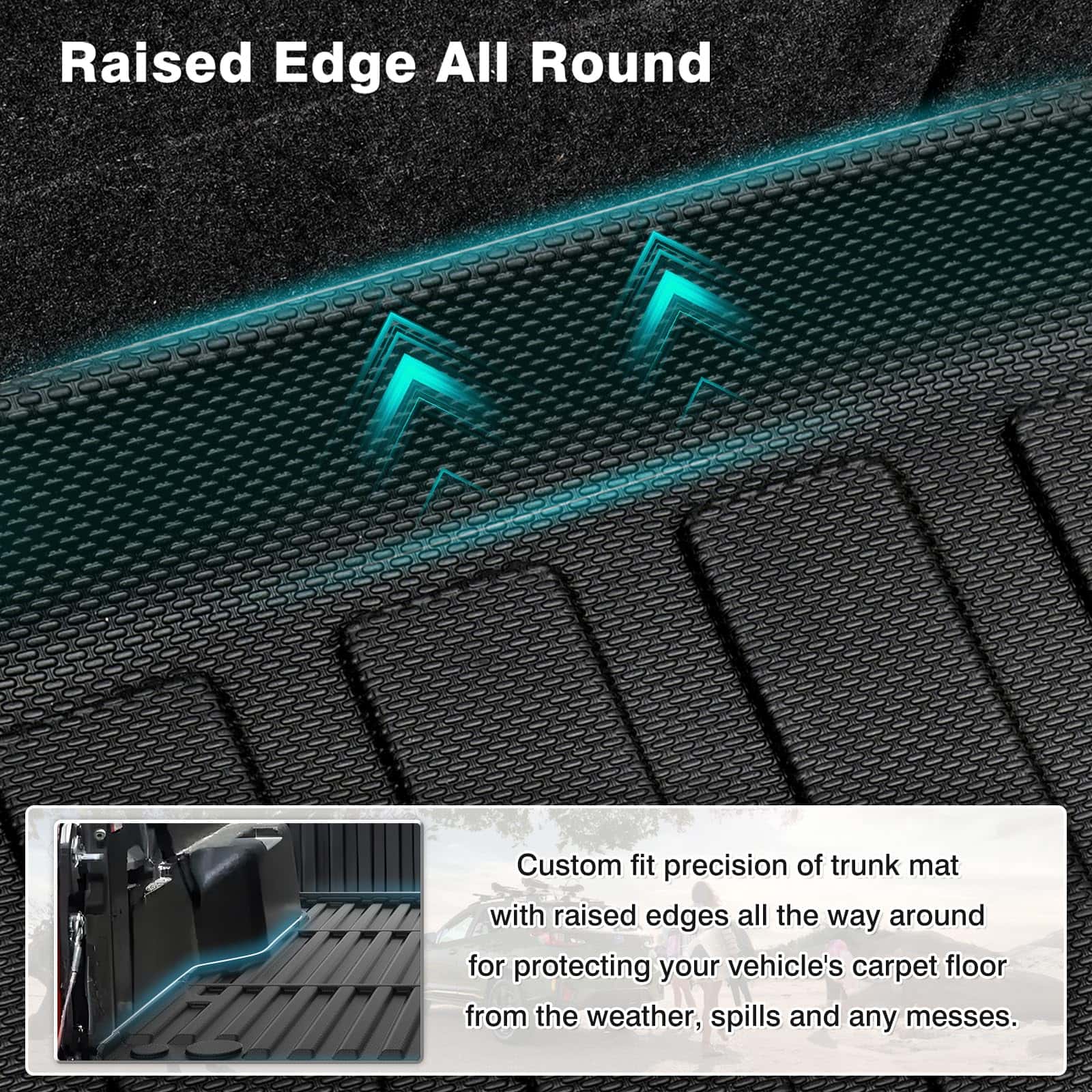 Tapete de cama para camioneta Mixsuper para Toyota Tacoma - Imagen 7