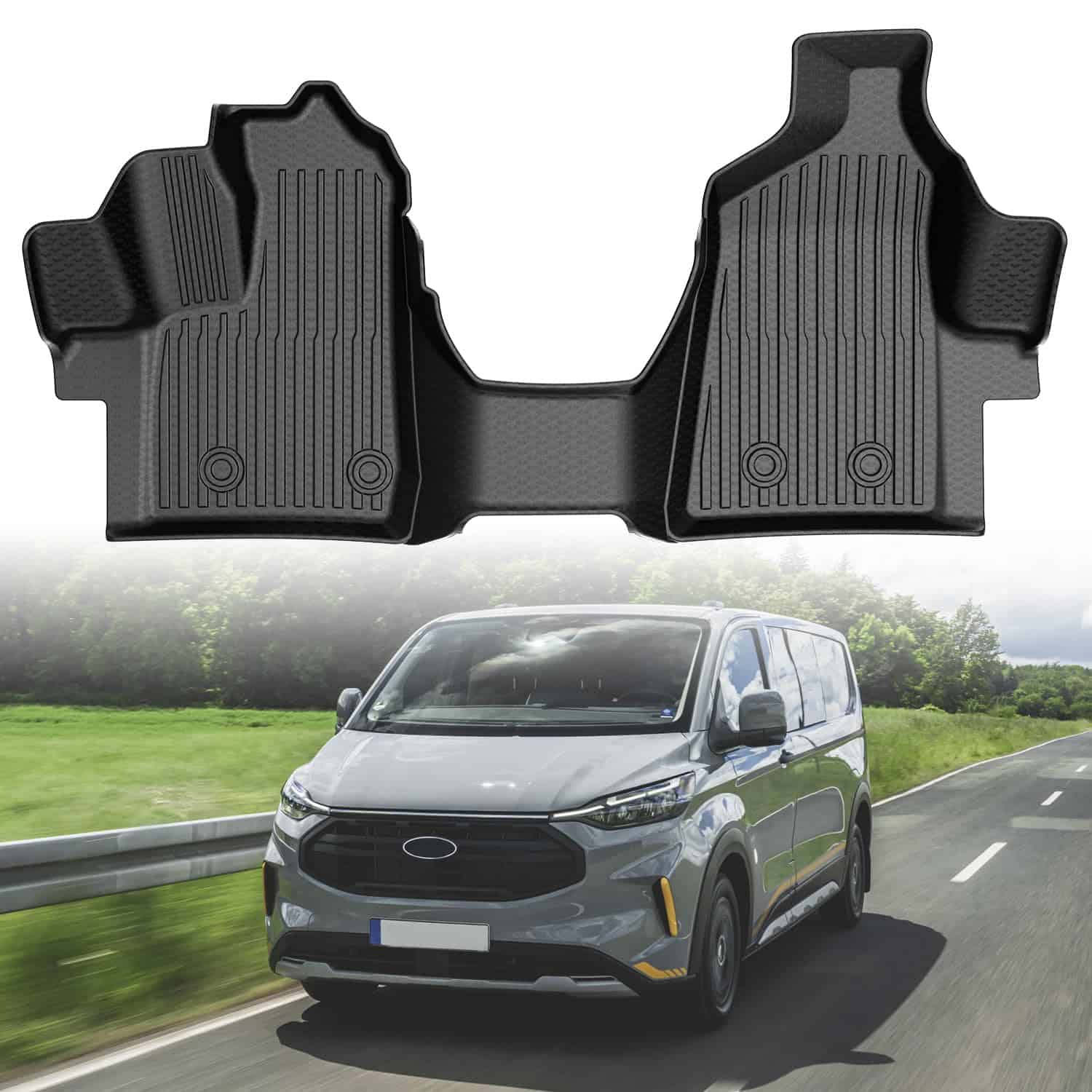 Tapetes Mixsuper para Ford Transit con Piso de Vinilo