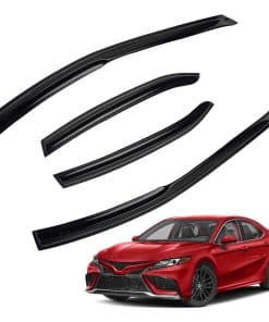 Juego de 4 Viseras de Ventana Estilo JDM 3D Wavy MU