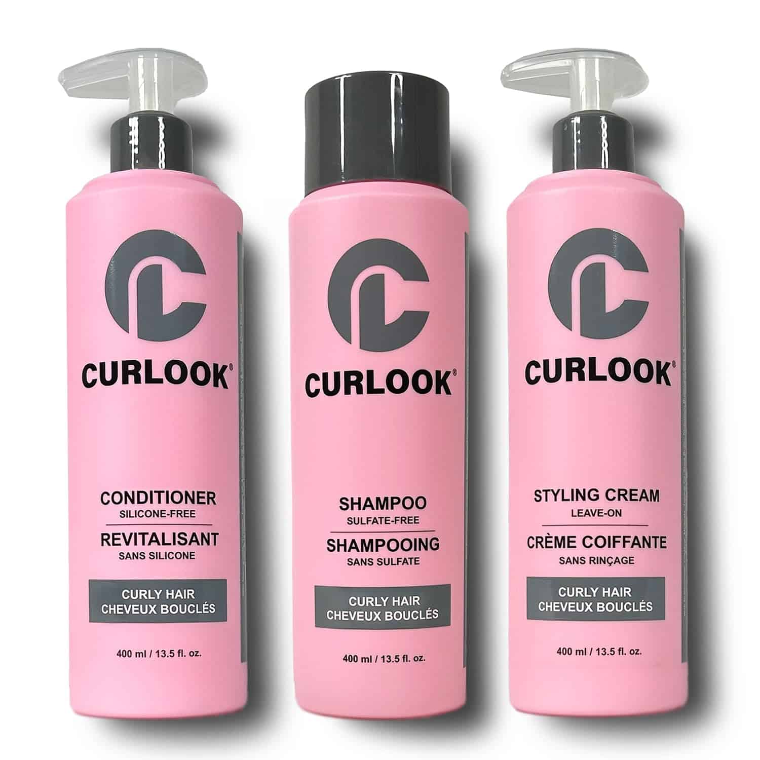 Paquete de Curly Hair Bundle | Champú, Acondicionador y
