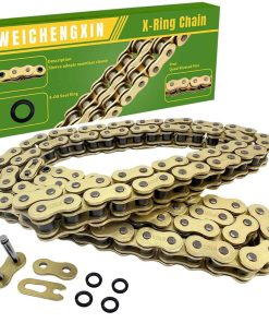 Cadena de Motocicleta WEICHENGXIN Gold 525 X-Ring 112
