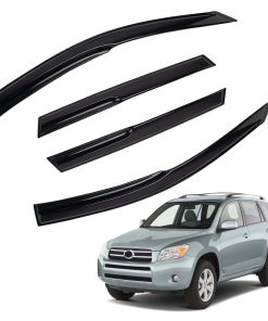 Juego de 4 viseras para ventanas estilo 3D Wavy MU