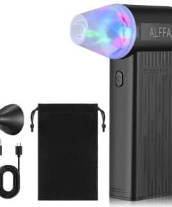 ALFFAA Soplador de Aire Eléctrico 3 Velocidades Ajustables