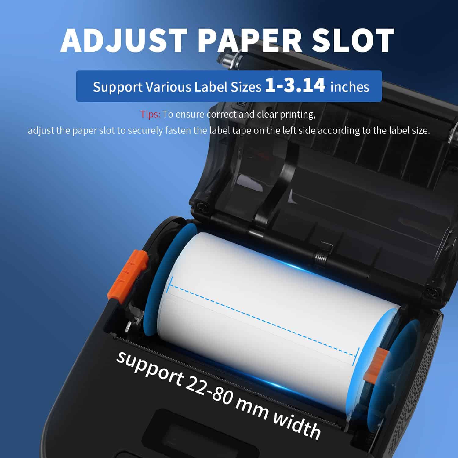 Máquina de Etiquetado Rongta con Cinta, Impresora de - Imagen 3