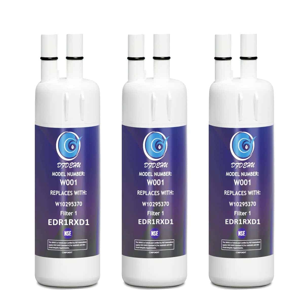 Filtro de agua de reemplazo DFDEHU EDR1RXD1 para Whirlpool