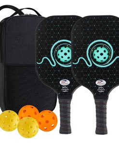 Set de Palas de Pickleball de Fibra de - la USAPA