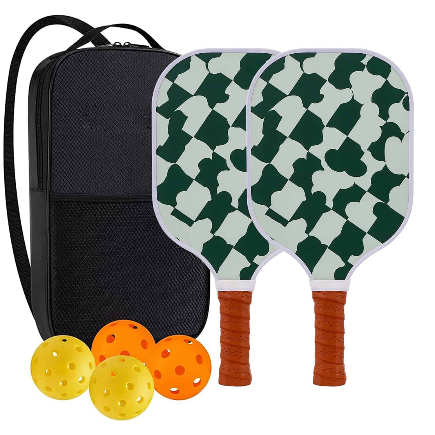 Set de Pickleball HOENTECH - Paletas de Fibra de Vidrio