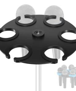 Soporte Multi Micrófono (Aluminio) Soporte Multi-Mic para