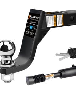 METOWARE Trailer Hitch Ball Mount con Bola de Remolque de