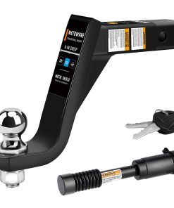 Soporte de Enganche para Remolque METOWARE con Bola de