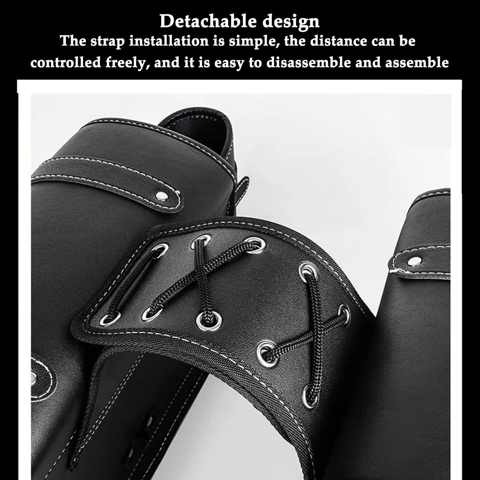 Xinpinzhou Bolsas de Sillín para Motocicletas, Bolsos de - Imagen 6