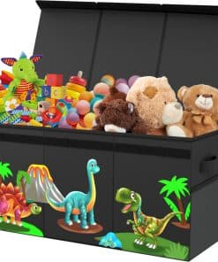 RUTIFUN XL Caja de Juguetes de Dinosaurios - Caja de