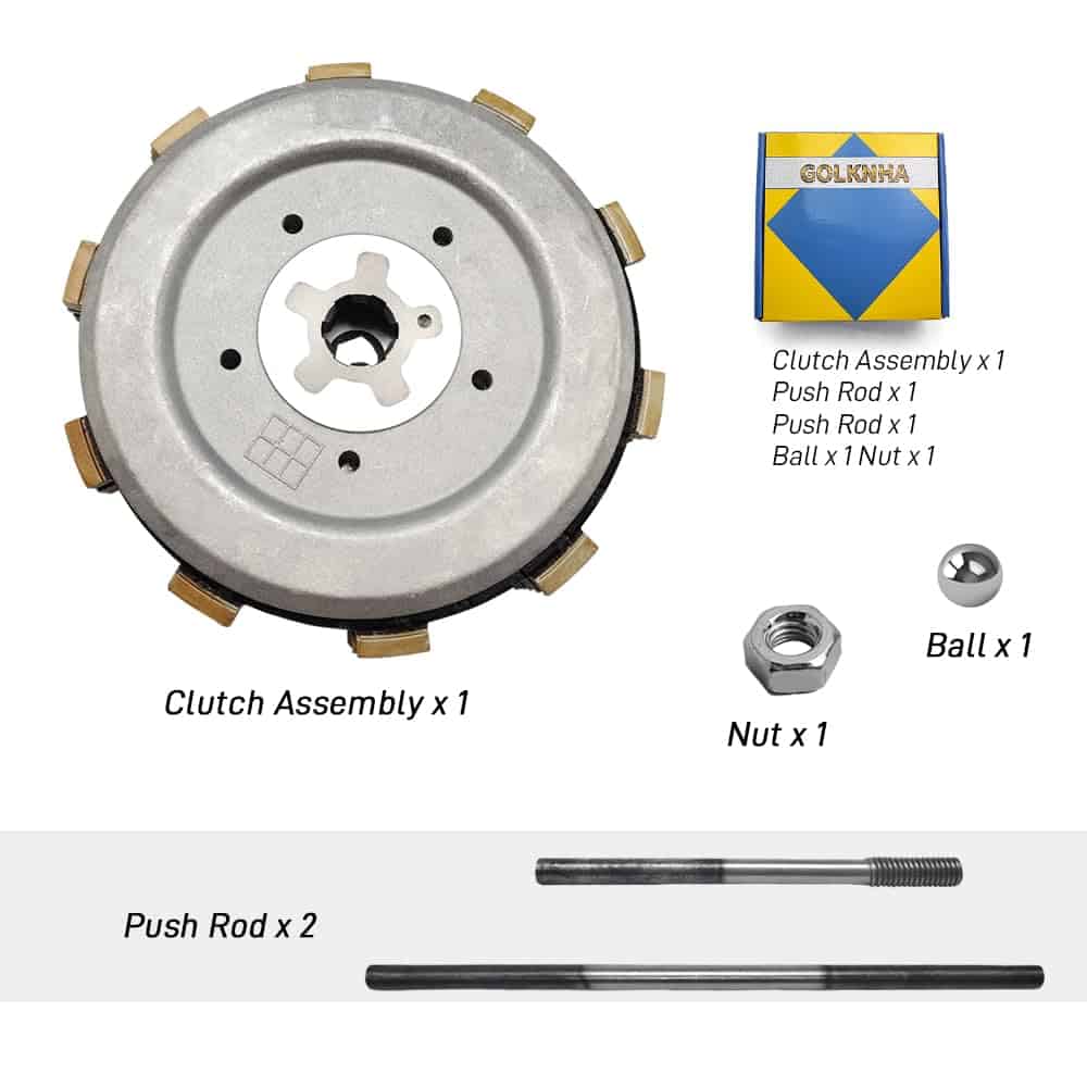 Kit de Embrague y Varilla Empujadora Compatible con Yamaha - Imagen 3