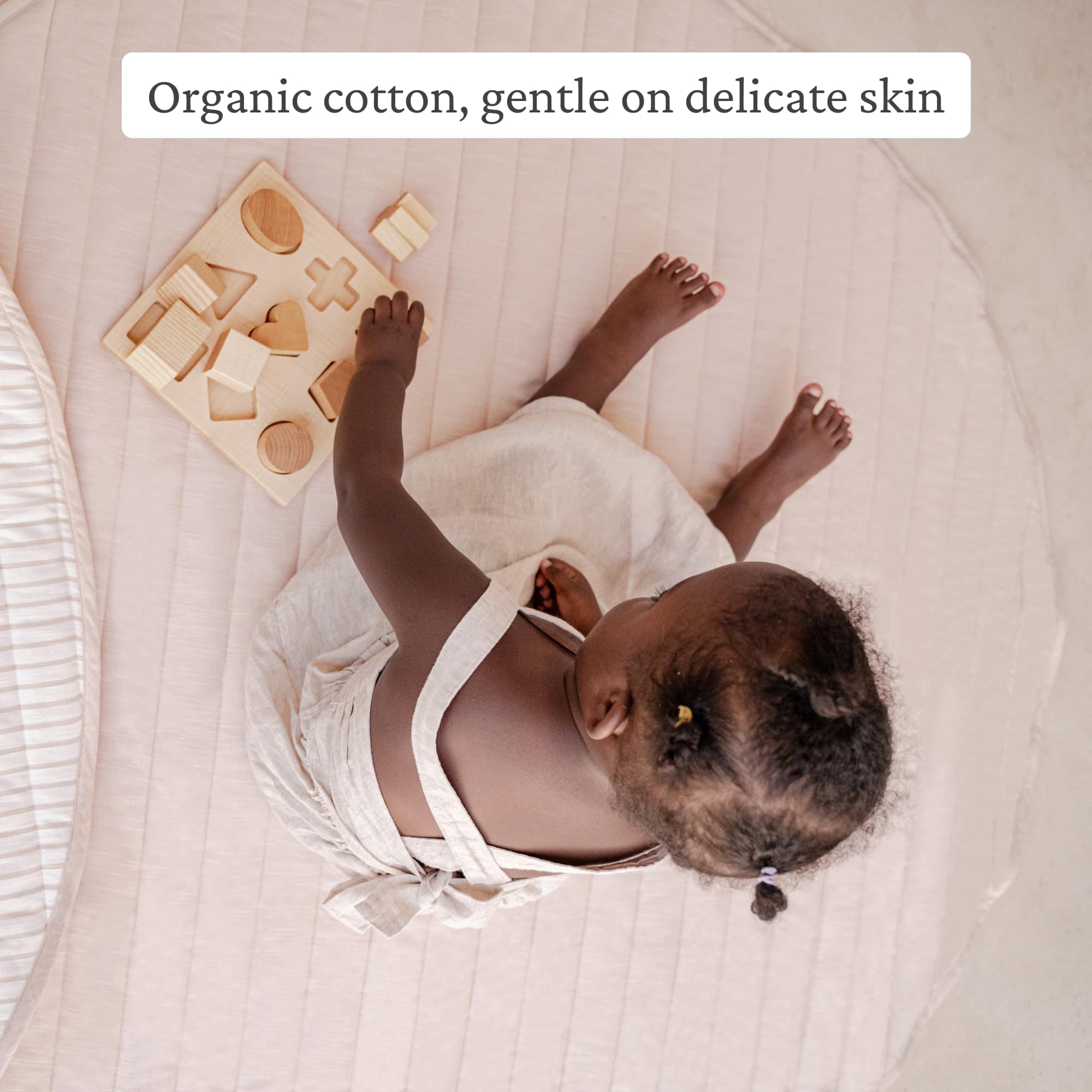 Tapete de juego de lujo reversible acolchado de algodón - Imagen 6