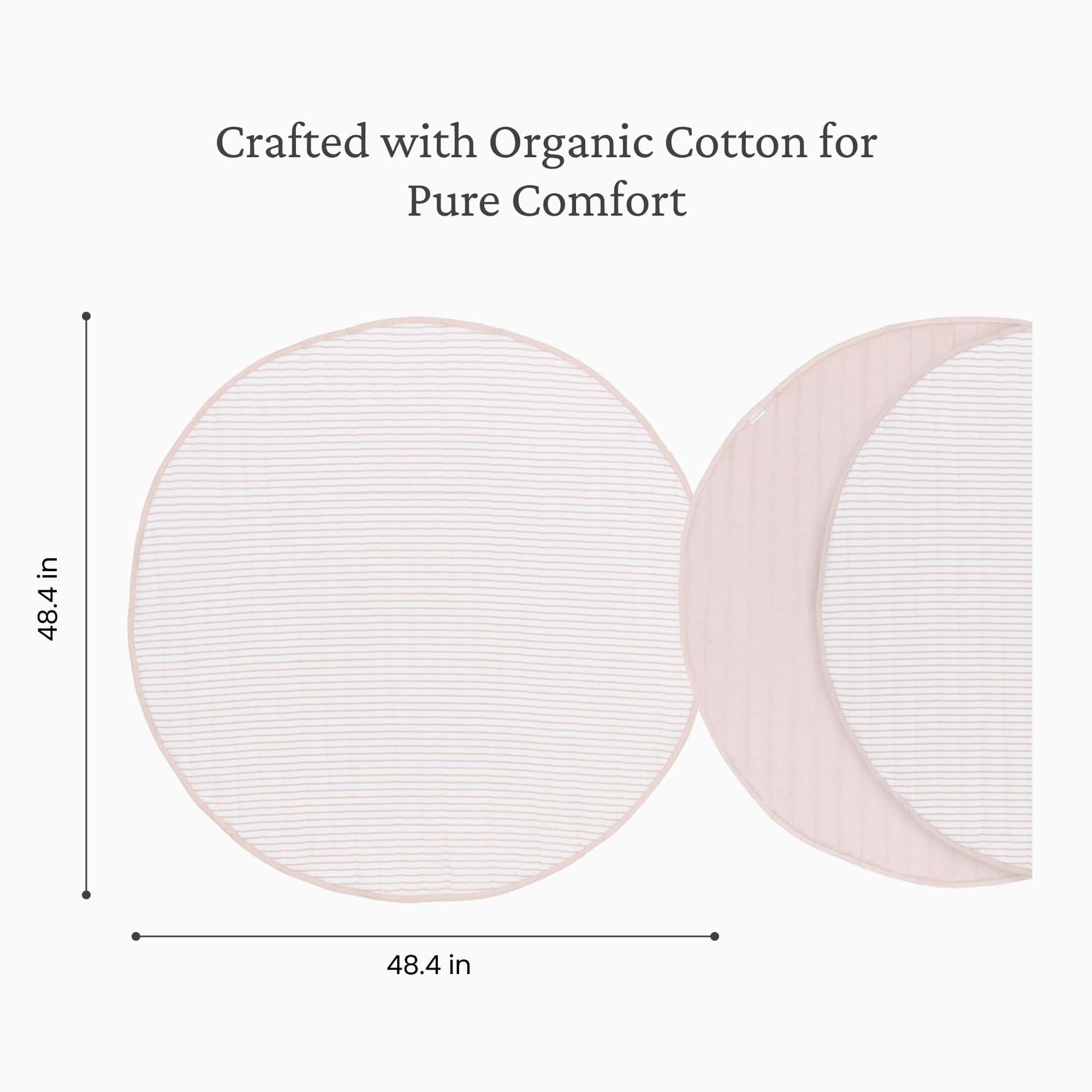 Tapete de juego de lujo reversible acolchado de algodón - Imagen 4