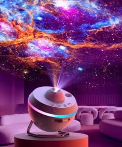 Elec3 Star Projector, Lámpara Proyectora de Galaxias para