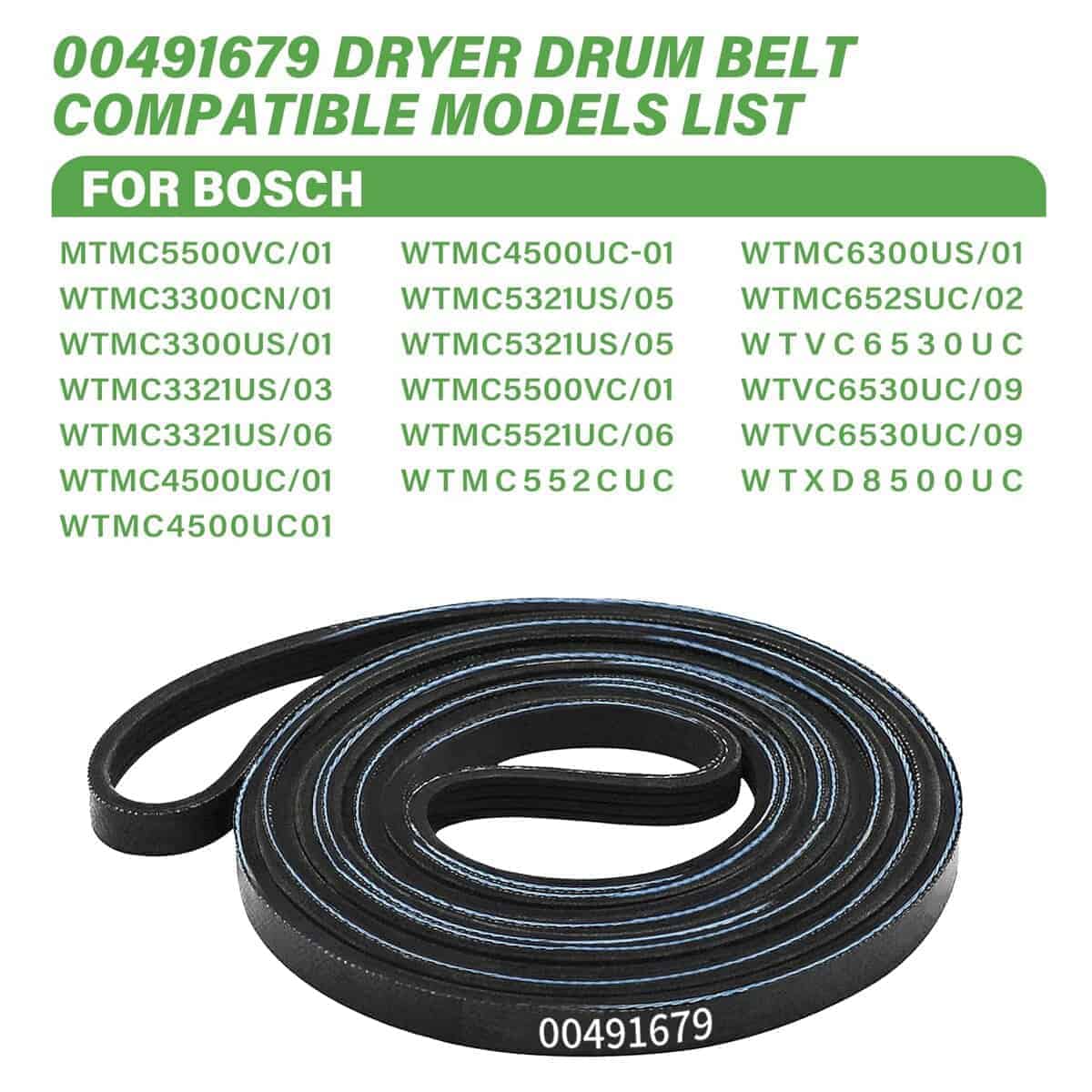 491679 00491679 Correa de Transmisión del Tambor Secador - Imagen 6