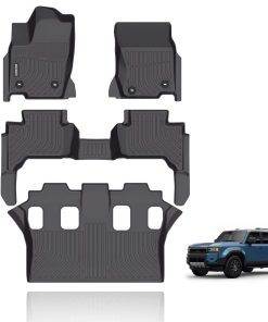 Tapetes para Piso KELCSEECS a Prueba de Todo Clima para