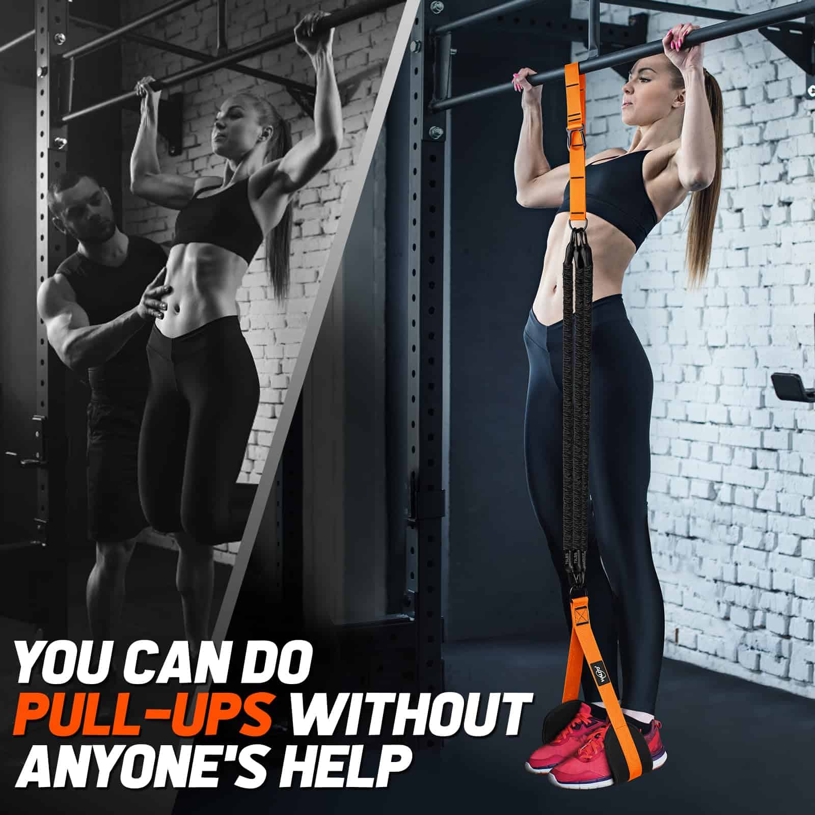 Bandas de Asistencia para Dominadas 300lbs, Bandas de - Imagen 3