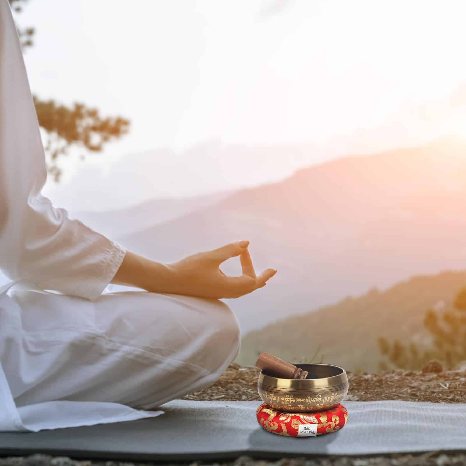 Set de Cuencos Tibetanos Kmise - Hecho a -5 pulgadas - Ganes - Imagen 6