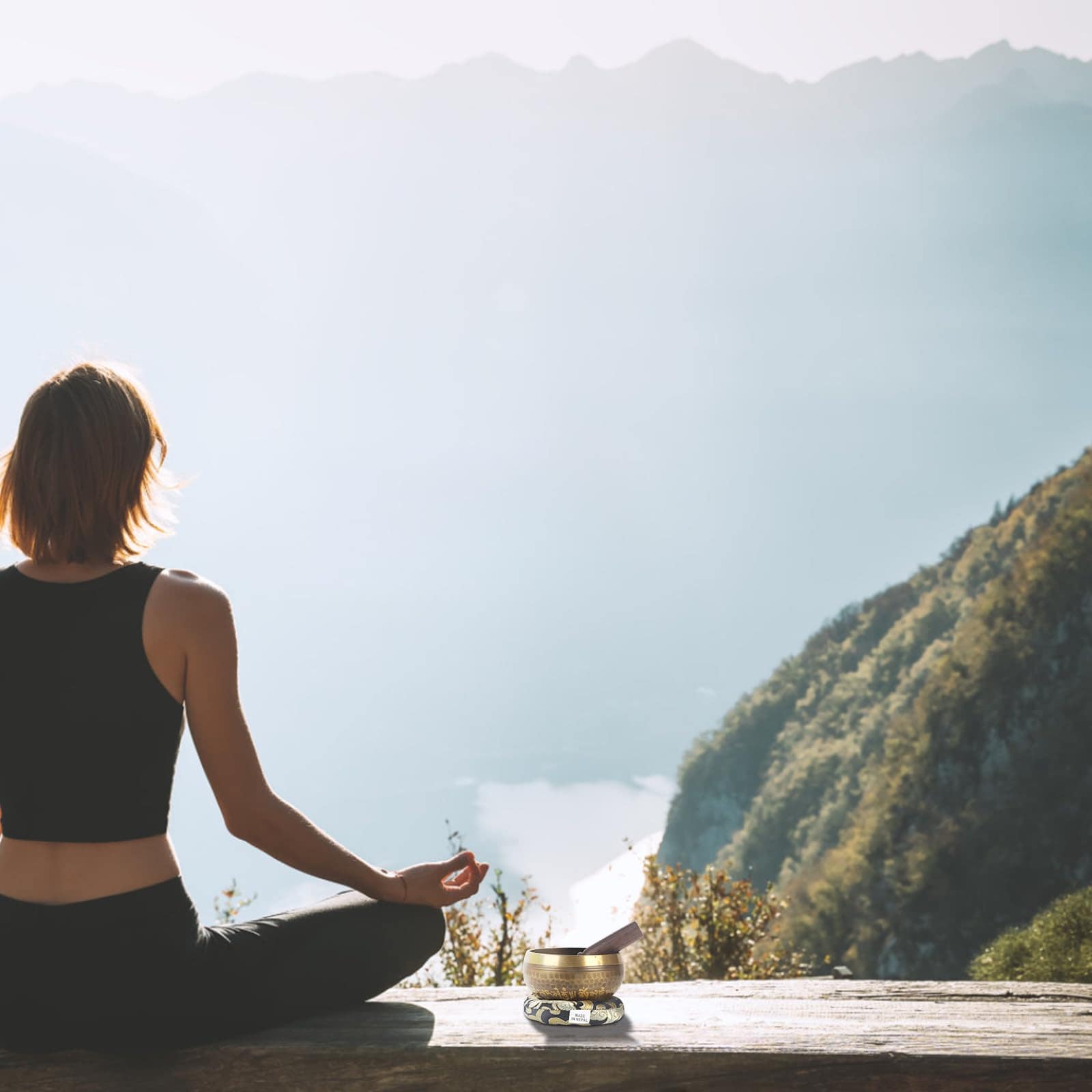 Set de Cuencos Tibetanos Kmise - Hechos a Mano en Nepal - Imagen 6