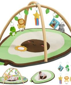 Tapete de Actividades y Gimnasio para Bebés CoziBB, Tapete