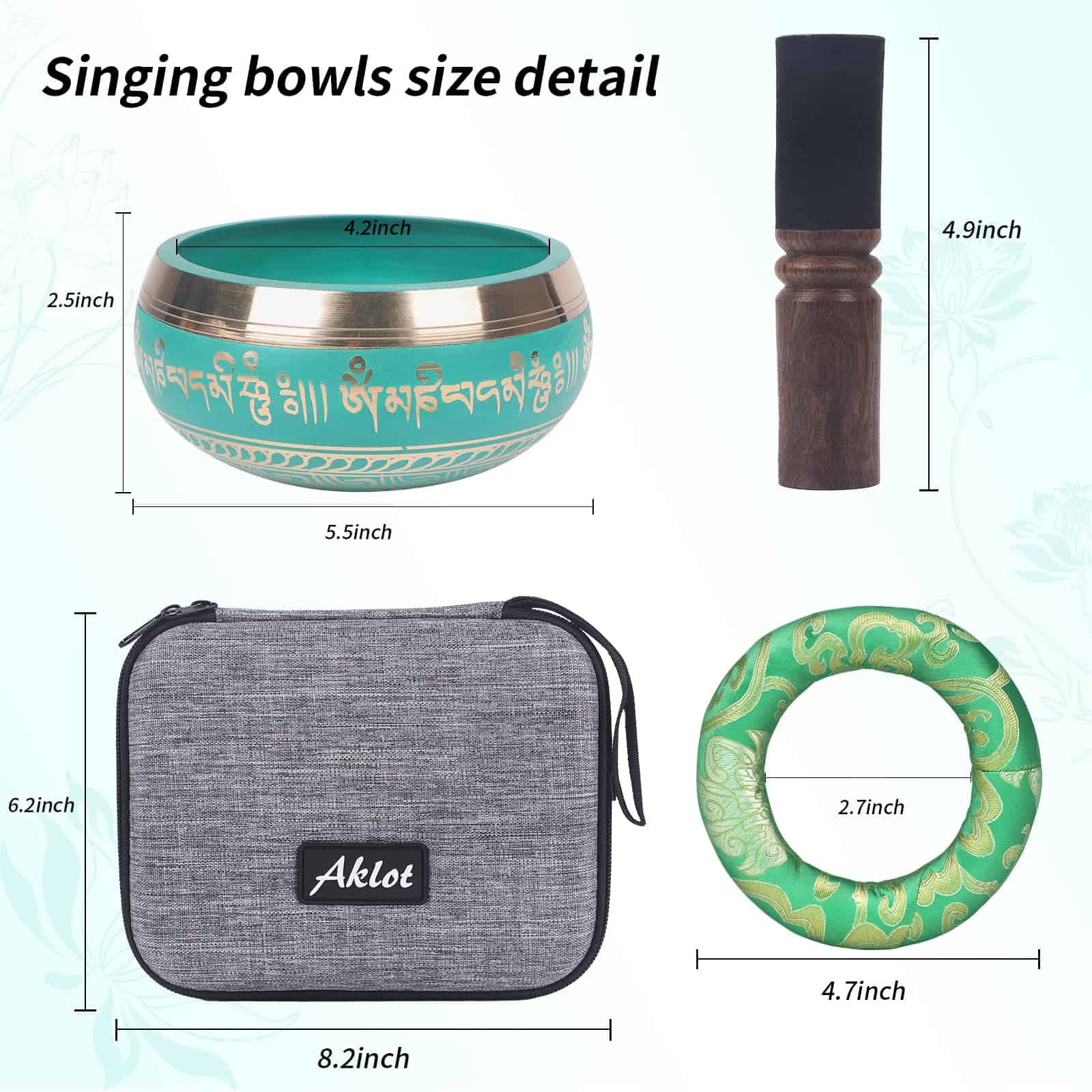 Set de Cuencos Tibetanos de Kmise - Hecho a Mano en Nepal - Imagen 3