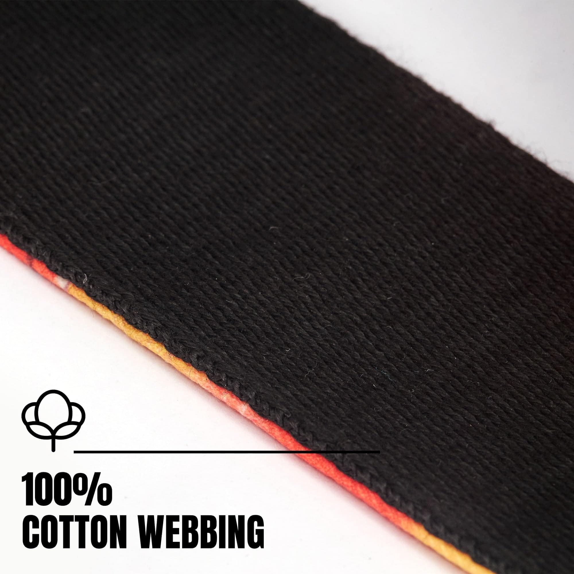 Correa para guitarra eléctrica y acústica Morto - Calavera - Imagen 5