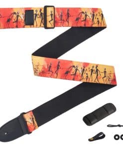 Correa para guitarra eléctrica y acústica Morto - Calavera