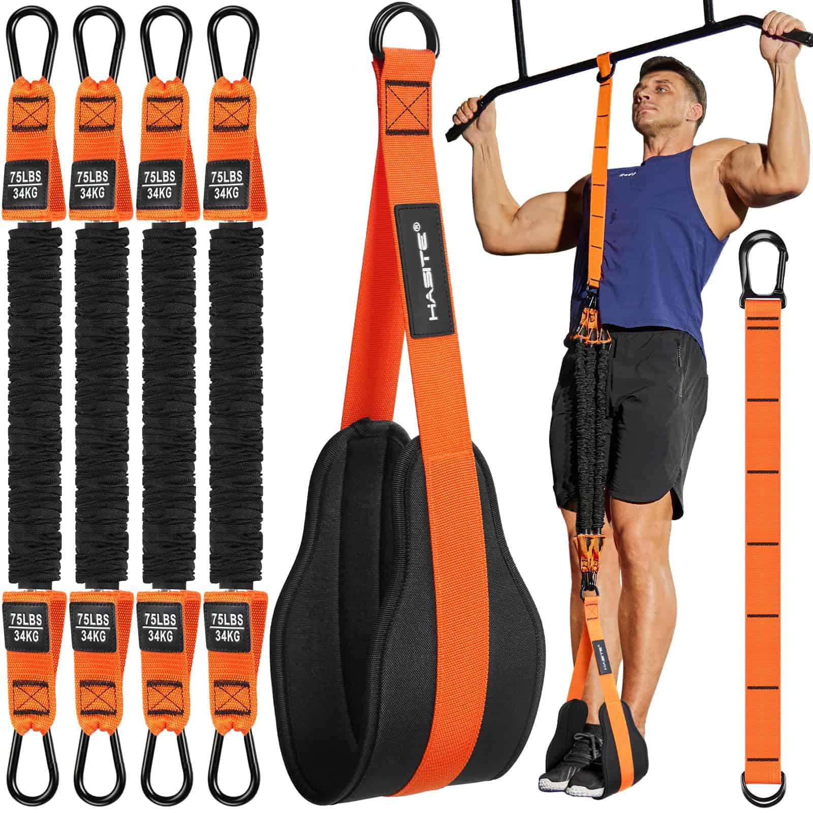 Conjunto de bandas de asistencia para -Naranja