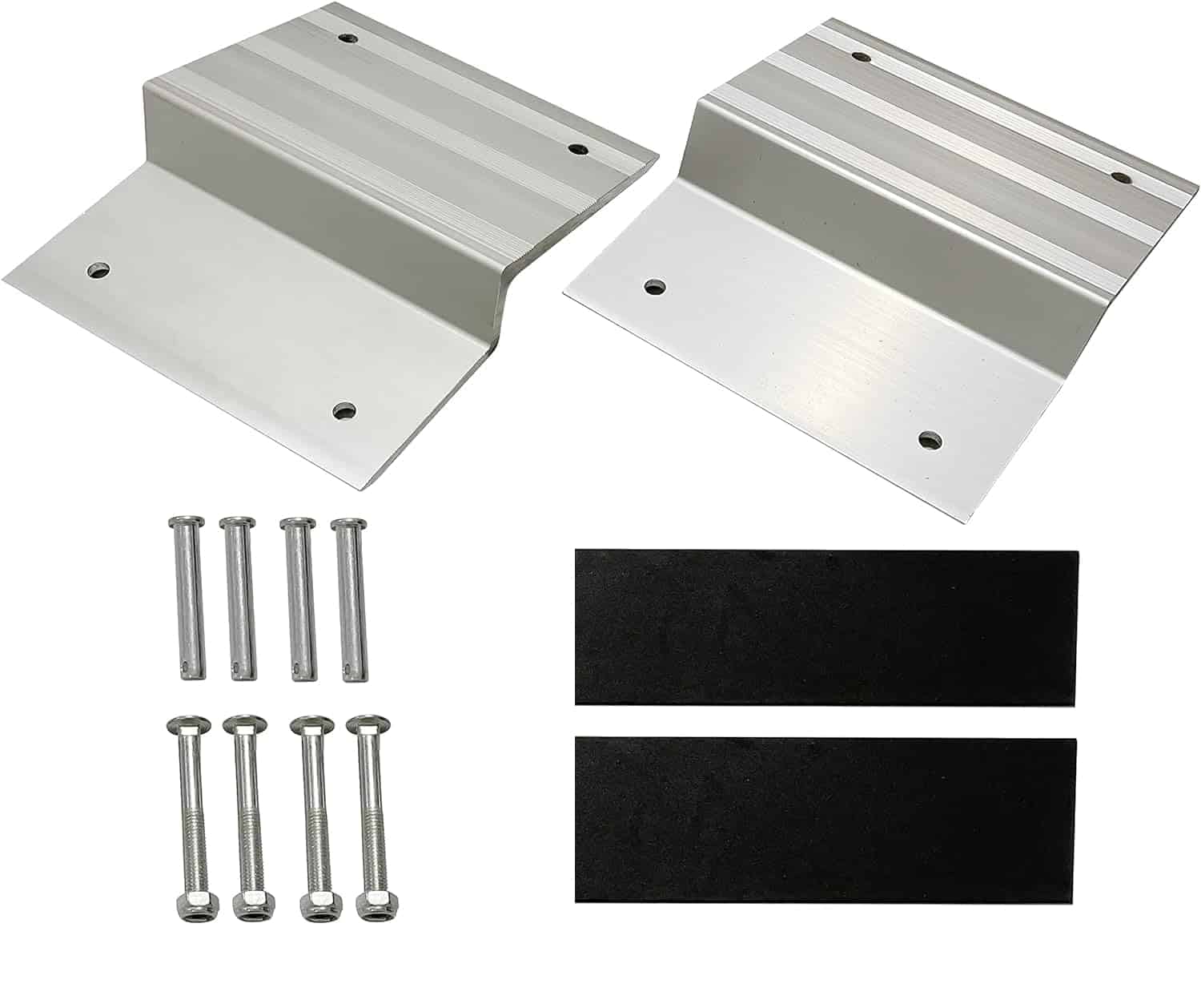 Kit de Rampa de Aluminio LARIN, Placas de Rampa de 12
