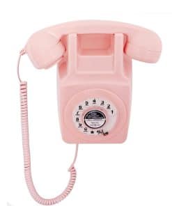 Teléfono Fijo Retro, Telefono de Pared Clásico, Teléfono de