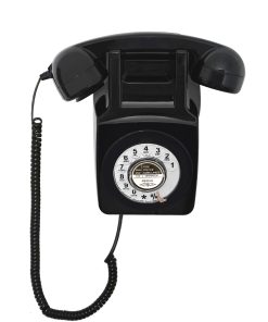 Teléfono de línea fija Retro, Teléfono de disco giratorio