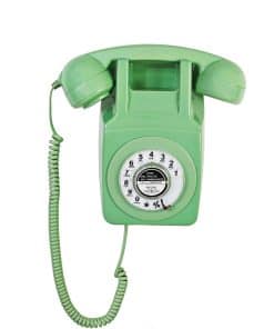 Teléfono Fijo Retro, Teléfono de Pared Clásico con Cable de