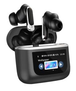 Auriculares inalámbricos Alpha Digital con pantalla táctil