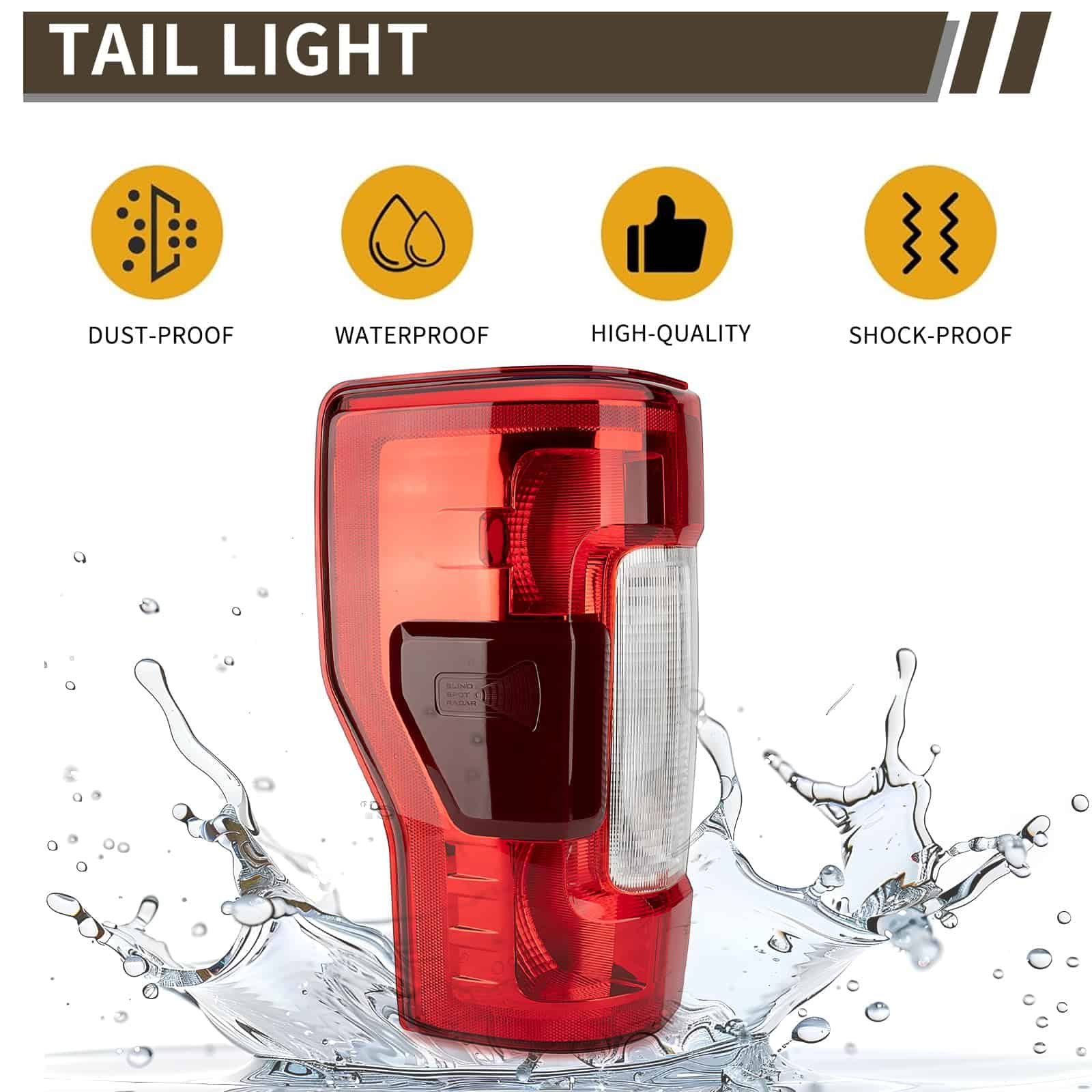 Micro de luz trasera compatible con Ford F250 F350 Super - Imagen 7