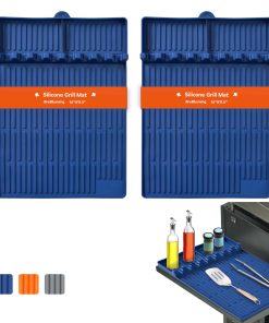 BreBbuming 2PCS Tapete de Silicona Compatible con Estante