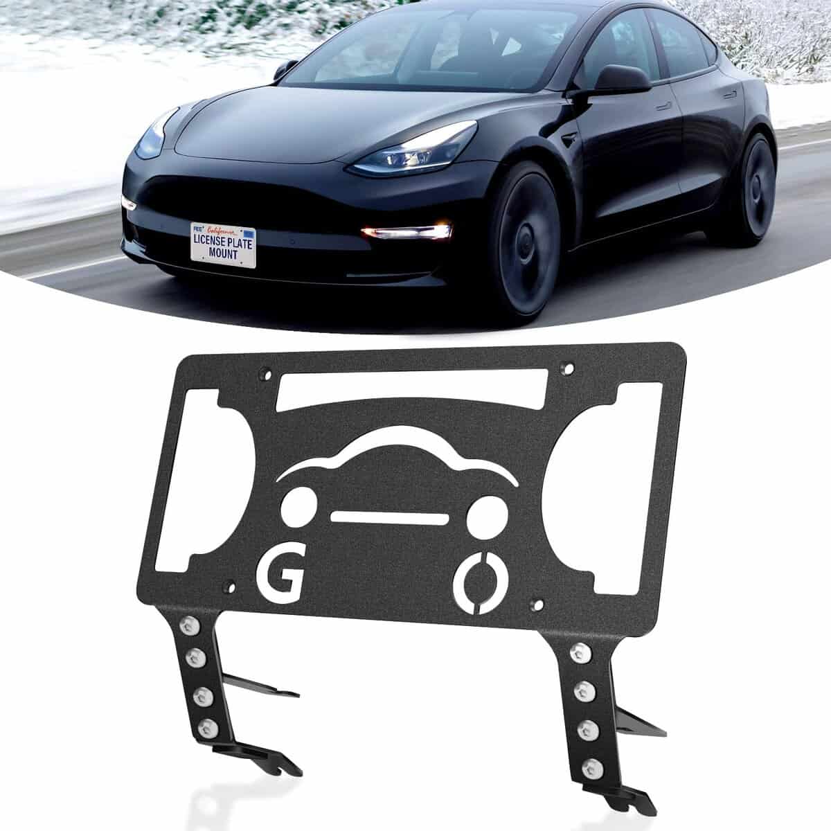 Soporte de montaje de placa de matrícula -a Model 3