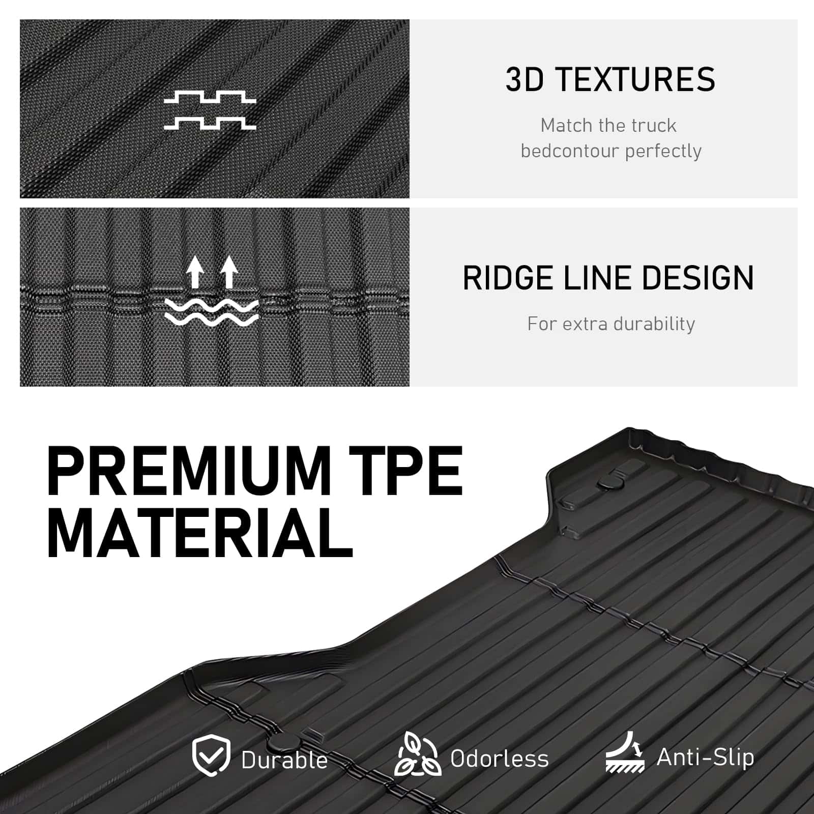 Tapete para cama, forro y tapetes para piso de Cykomy para - Imagen 3