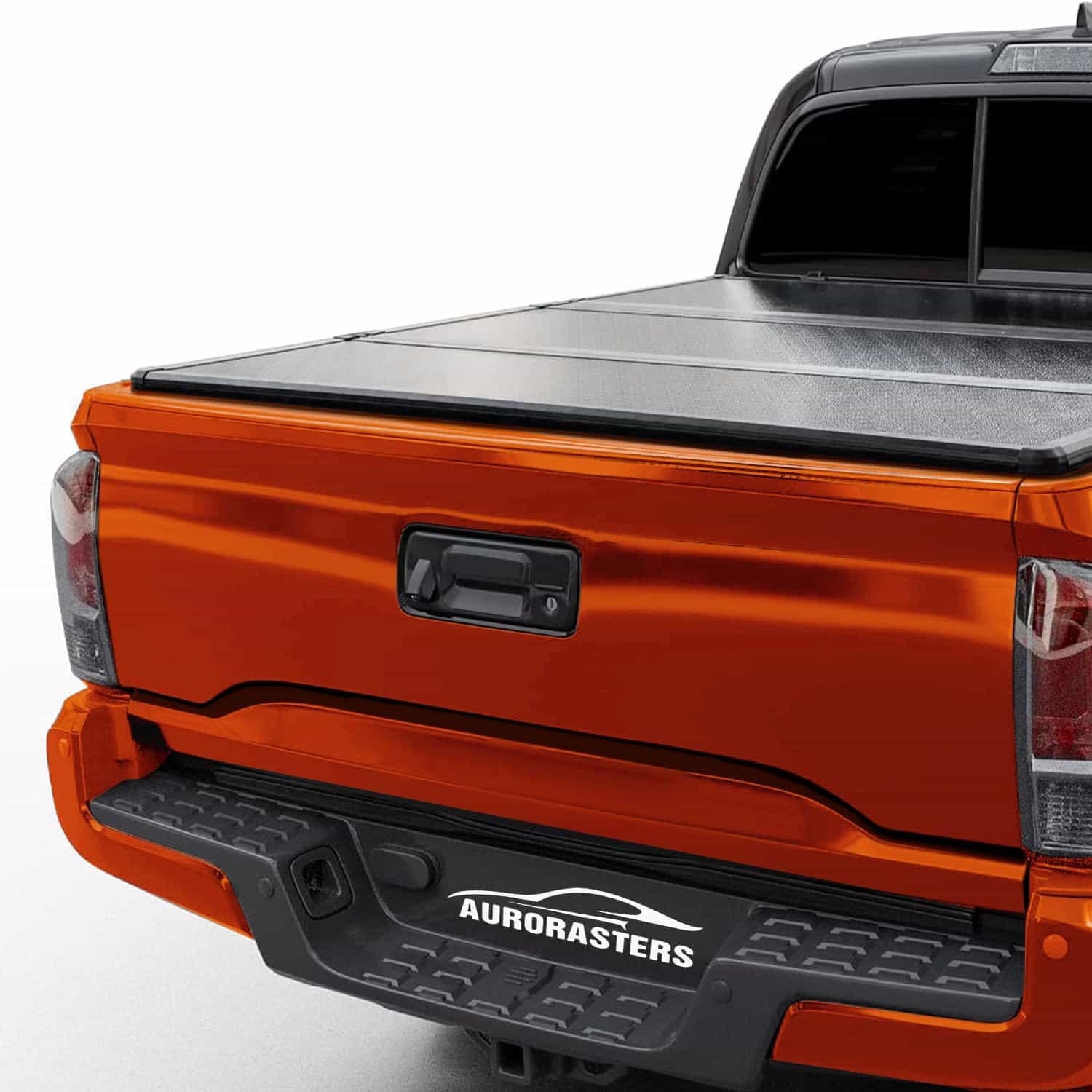 Aurorasters Cubierta de cama rígida plegable para camioneta