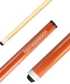 Palo de Billar de 58 pulgadas con Punta Doble de Cuero de