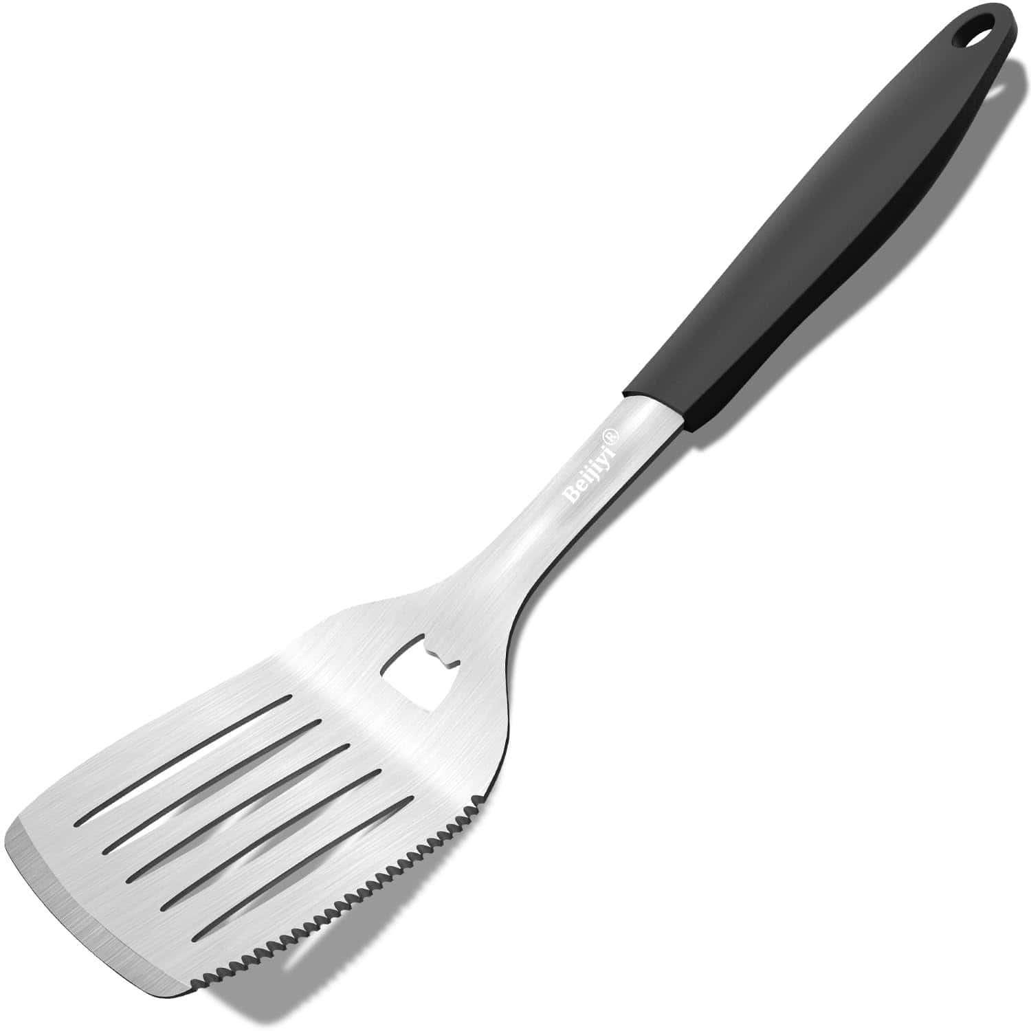 Espátula de Parrilla de Acero Inoxidable Beijiyi, 15.8''